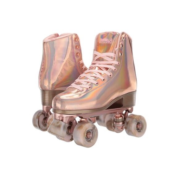 Impala MARAWA Rose Gold Quad Roller Skates Size 8 NEW!!!